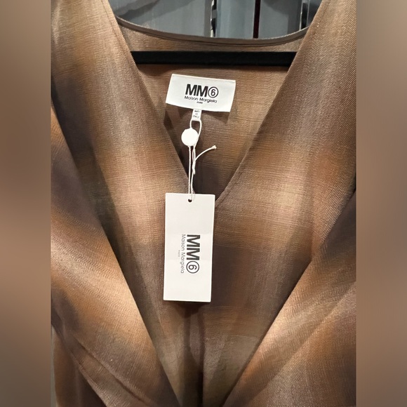 MM6 Maison Margiela midi dress size 38 (size 4-6 Us) - Picture 5 of 6